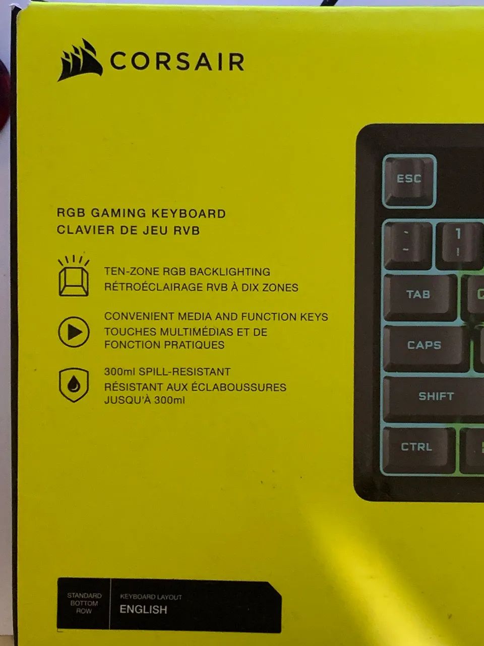 Teclado GAMER rgb CORSAIR | k55 core - Foto 5