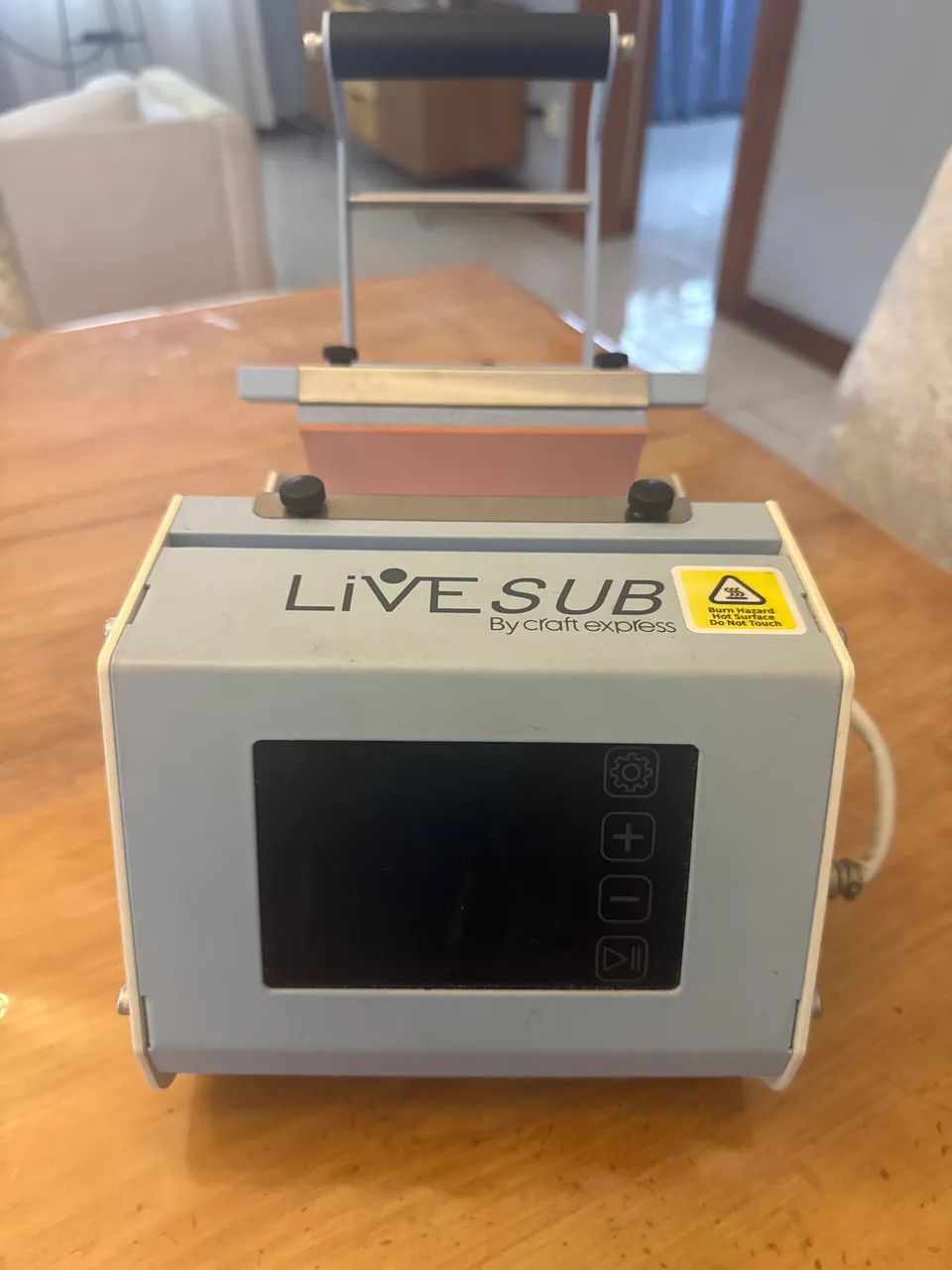 prensa térmica para sublimação Live Sub by Craft Express