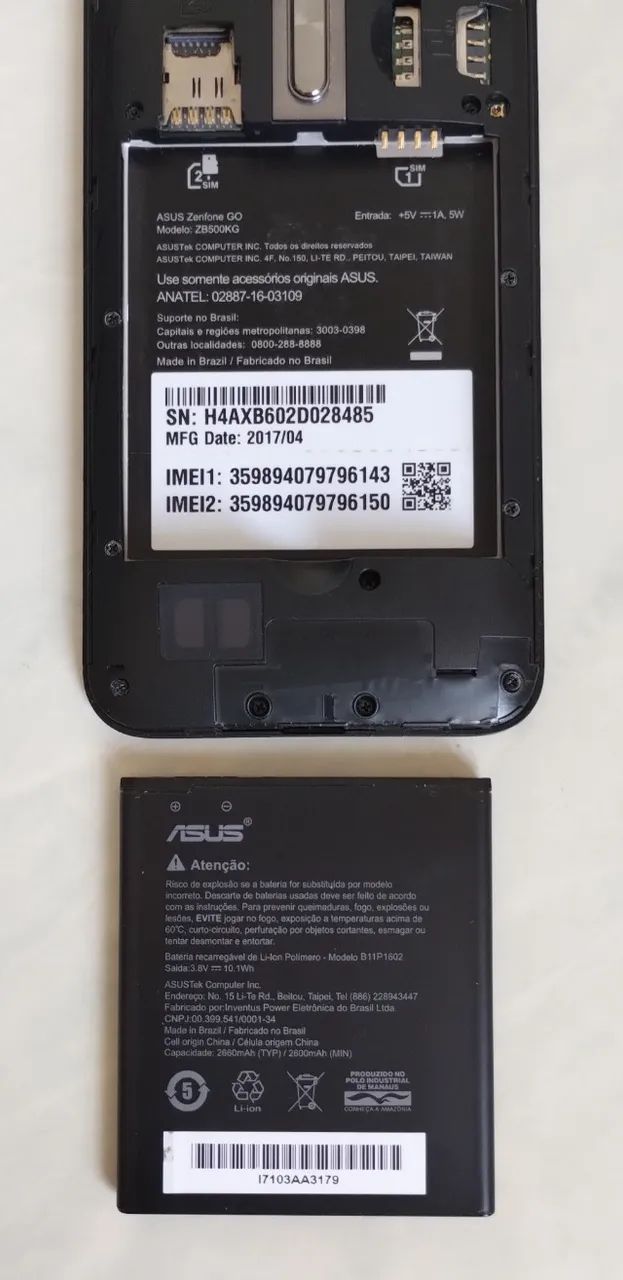 Celular Asus Zenfone Go (sem funcionar - para conserto) - Foto 5