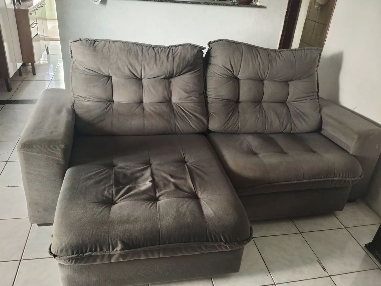 Sofá 3 lugares retrátil  - Foto 2