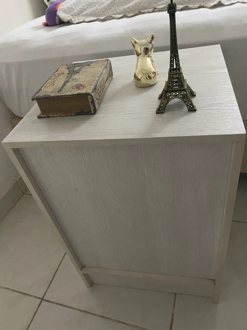 PARA LEVAR LOGO Mesa de cabeceira 100% MDF - Foto 3
