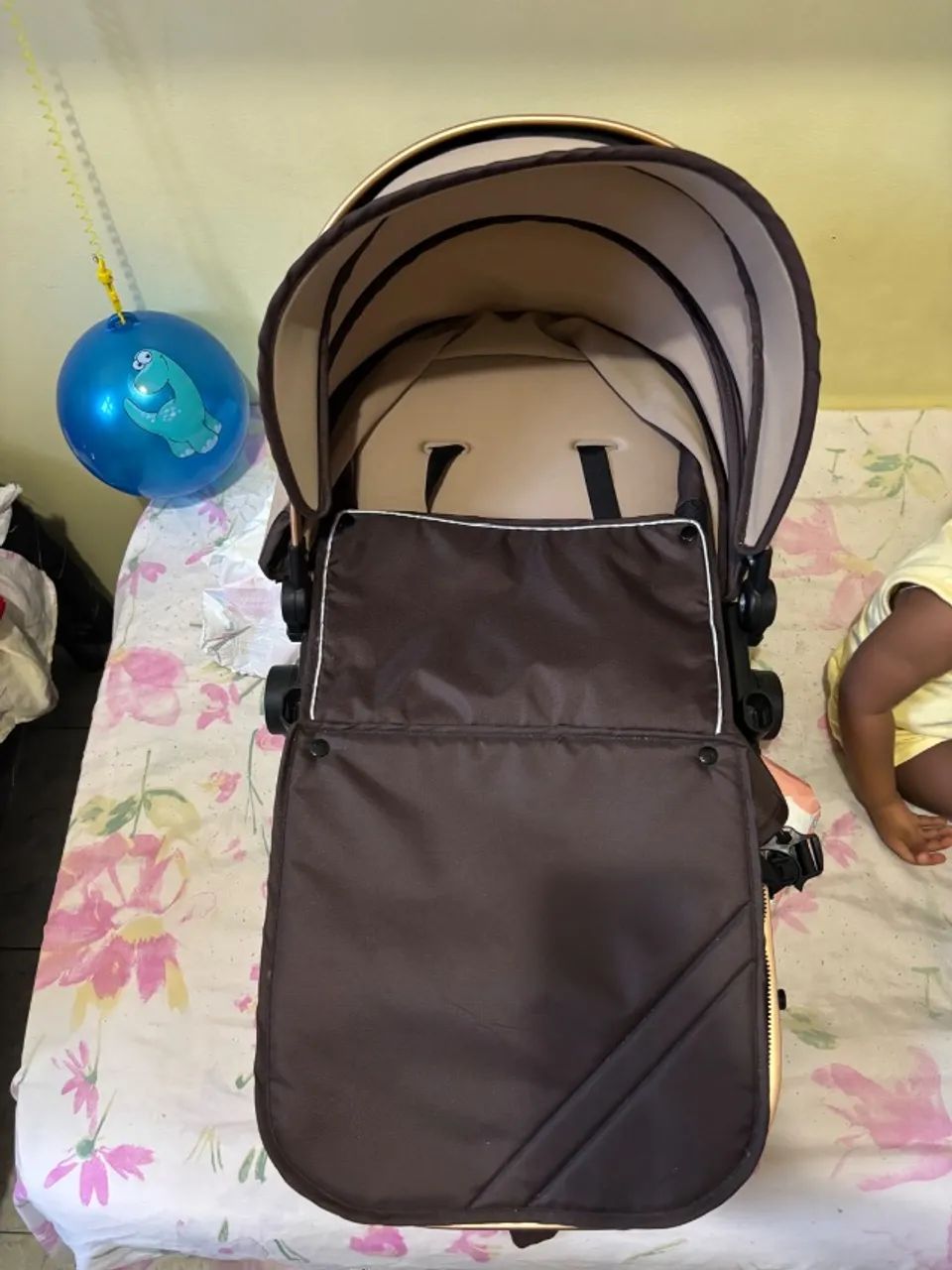 Carrinho de bebê moisés luxo  - Foto 5