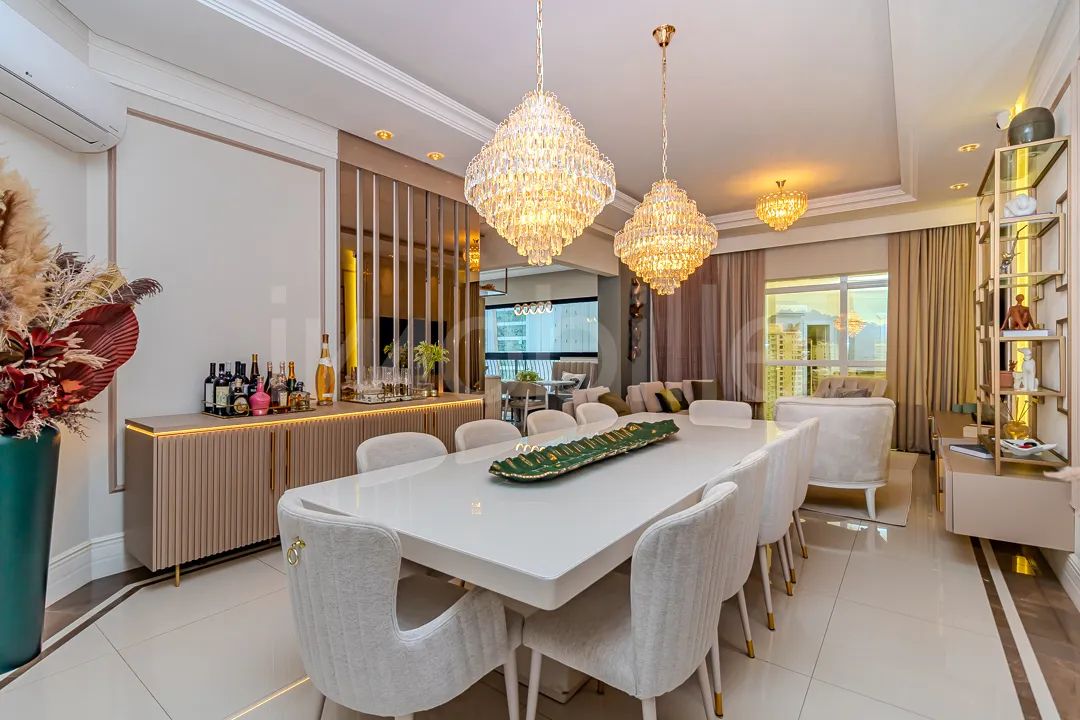 Apartamento Quadra Mar no Edifício Magnifique Imperiale em Itapema.