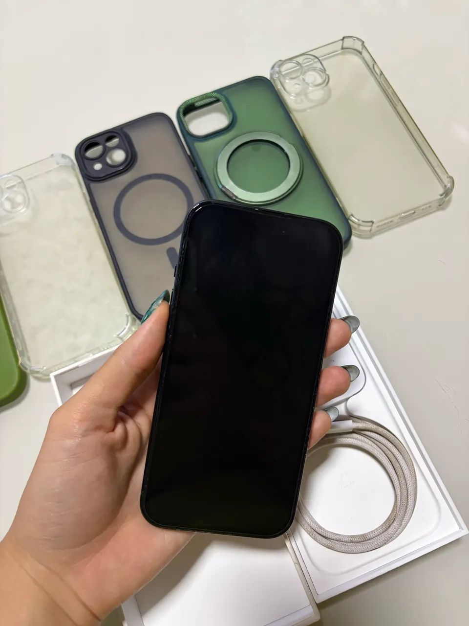 iPhone 15 256GB Preto  - Foto 5