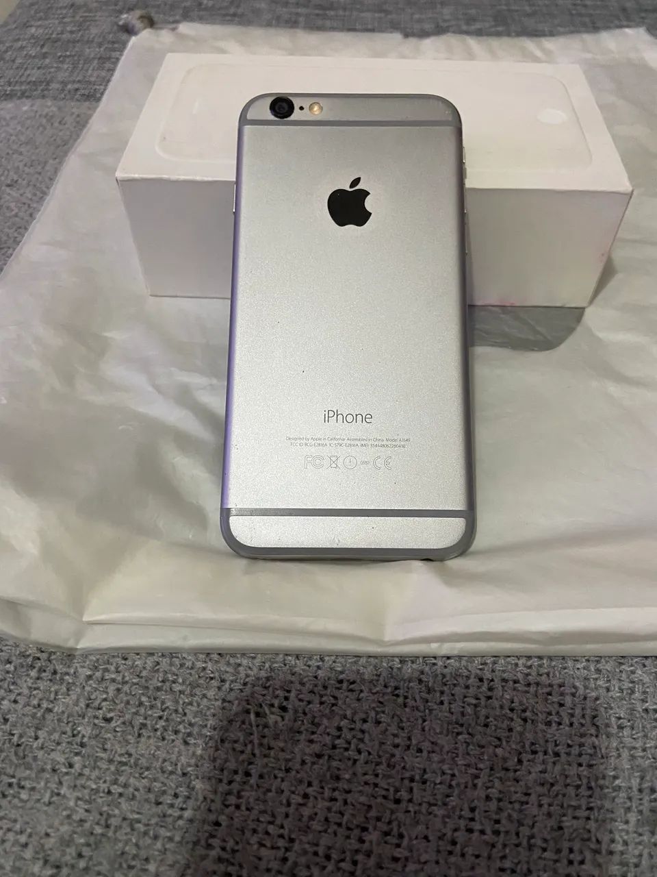 iPhone 6 16 prata ótimo estado - Foto 5