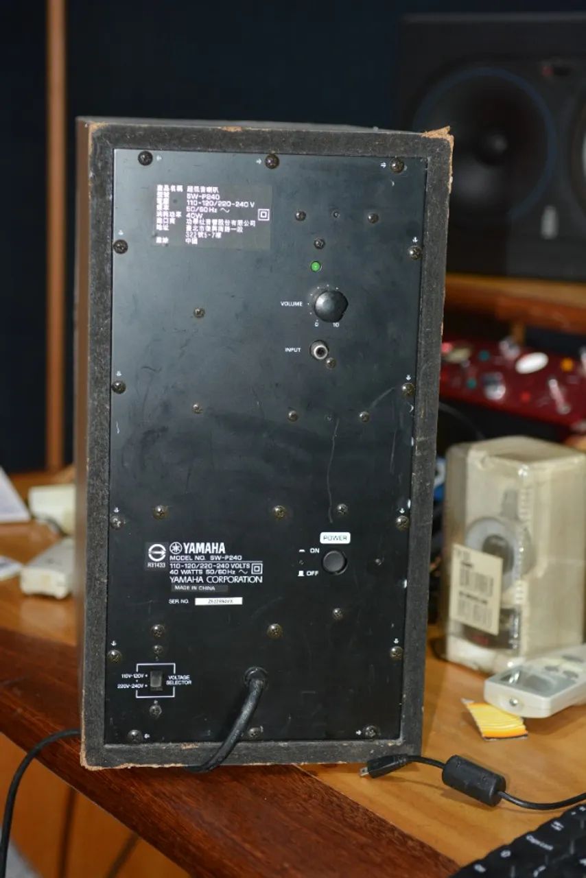 Sub Woofer Yamaha SWP-240W Para Home Theater - Foto 2