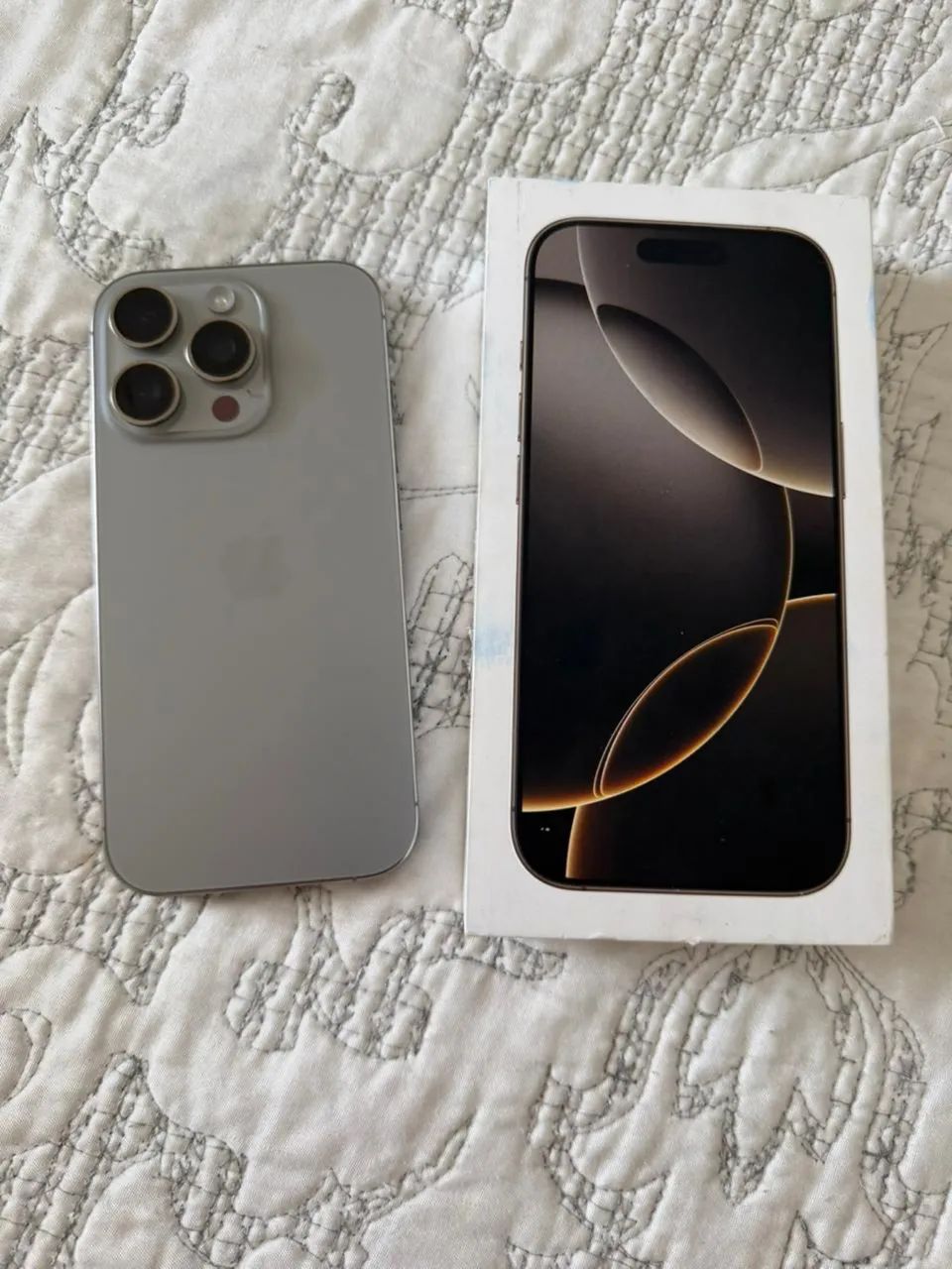 IPhone 16pro 512 com Apple care até dez 