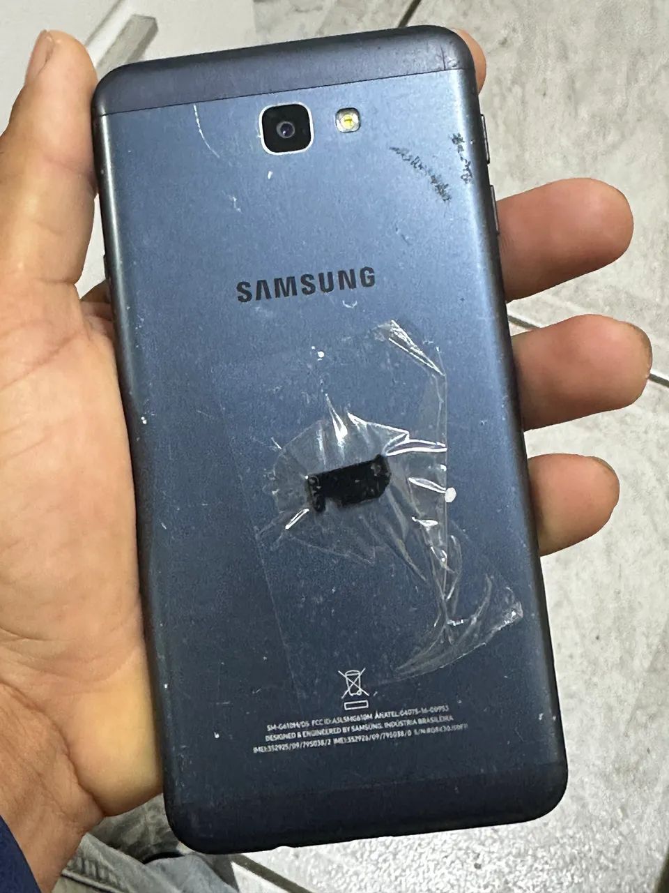 Samsung galaxy j7 prime tela quebrada  - Foto 2