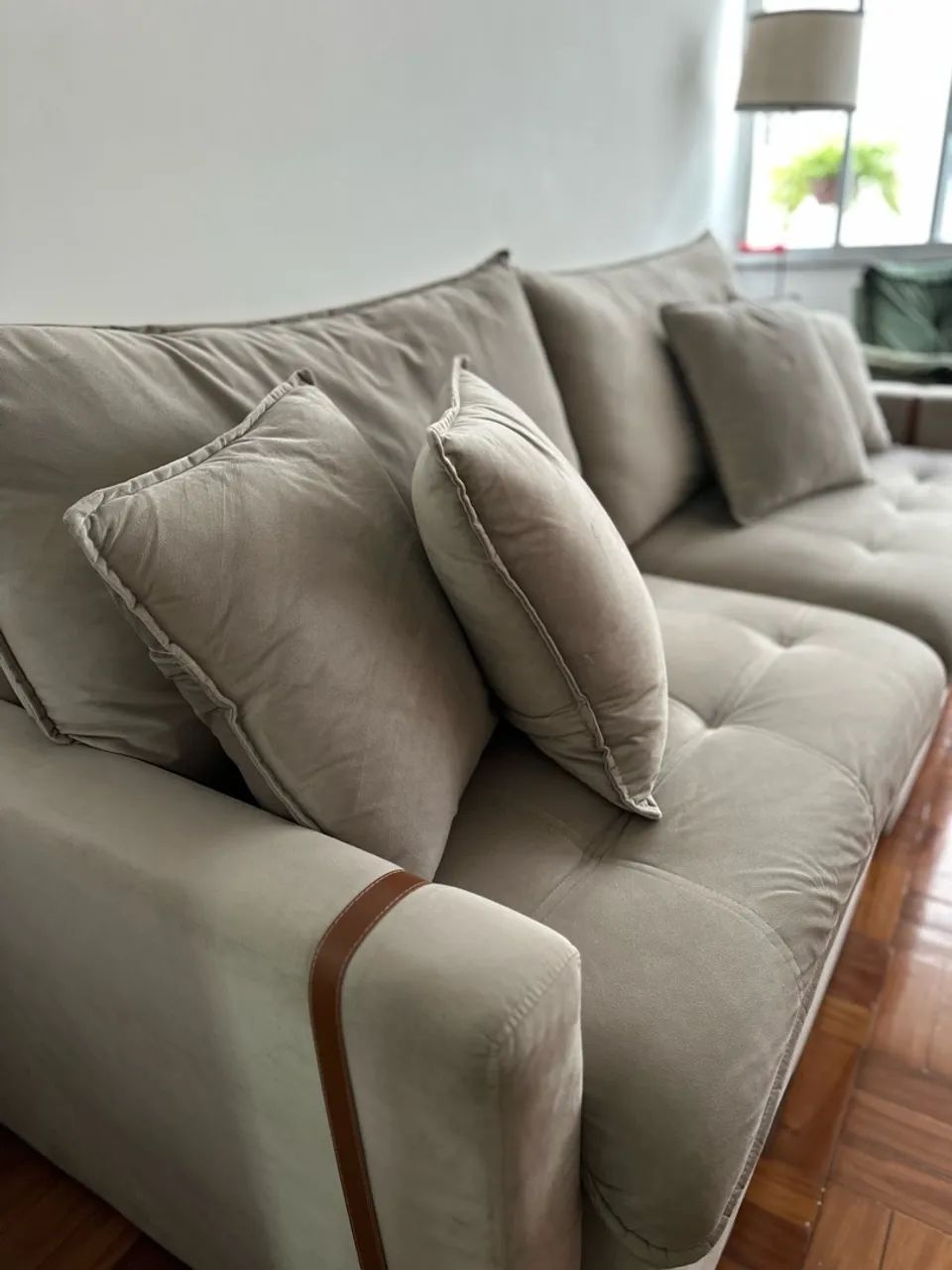 Vendo sofá retrátil ; seminovo 4 meses de uso  - Foto 3