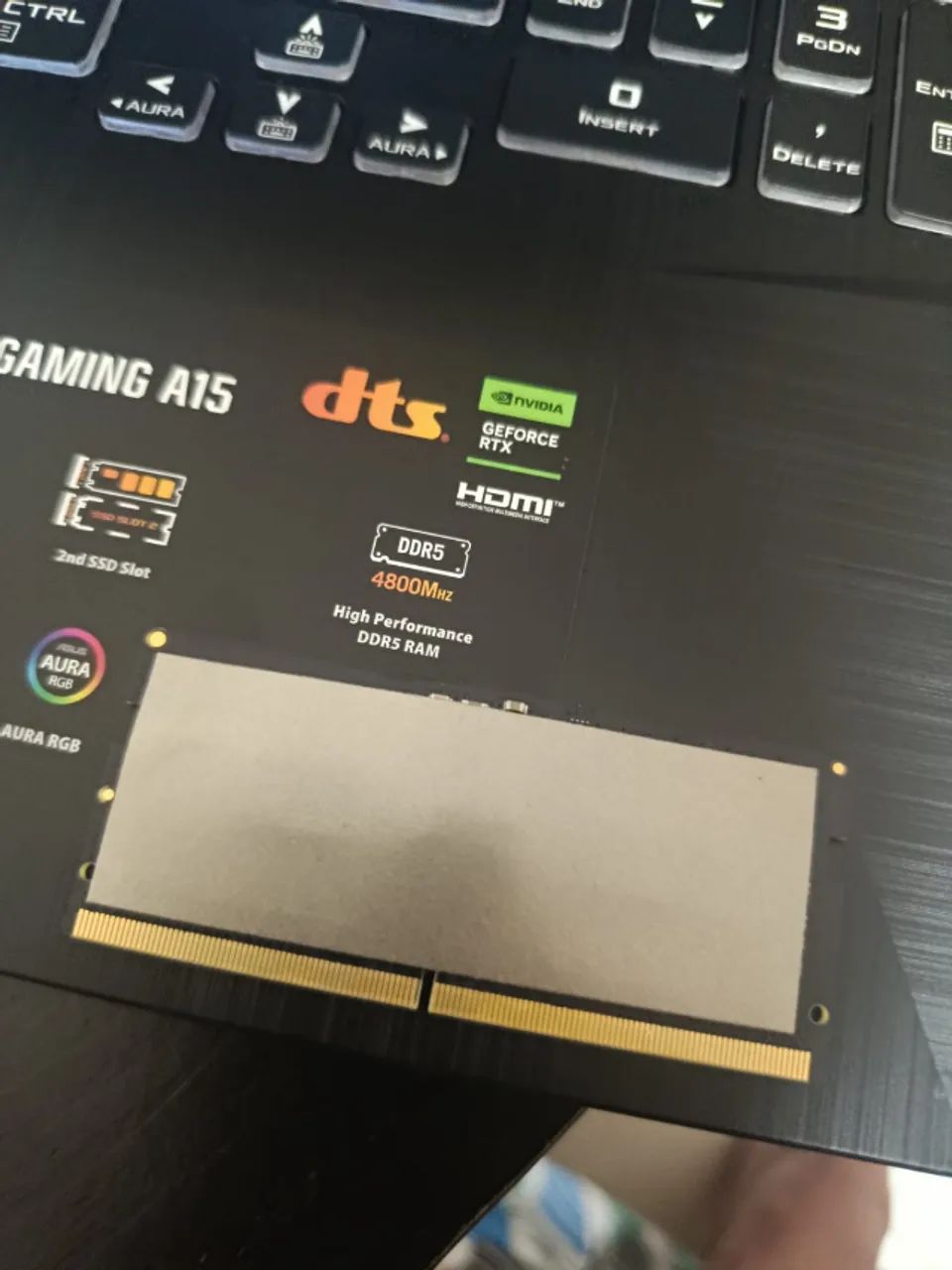 Memória RAM DDR5 8GB 4800MHz