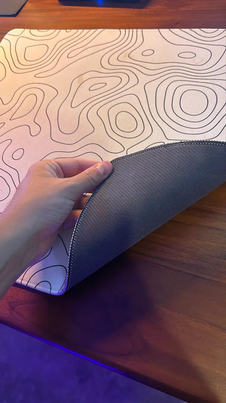 MousePad Attack Shark Control Branco - Foto 2