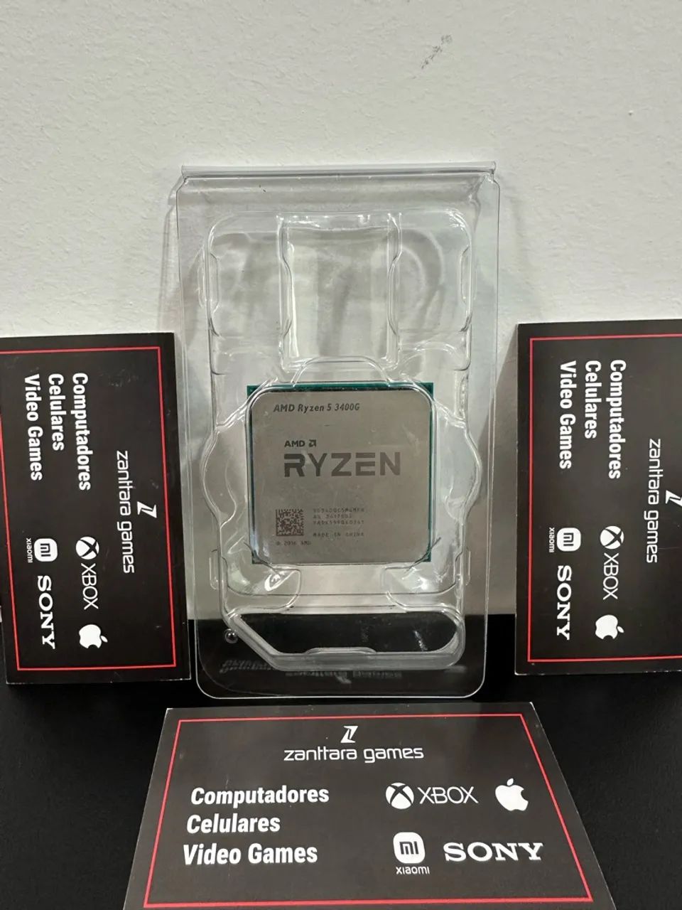 Processador AMD Ryzen 5 3400G Com Cooler Box - Faço Envio - Foto 2