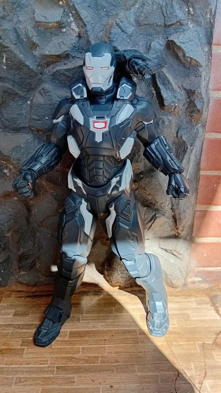Boneco war machine maquina de combate da Mimo 50CM homem de ferro iron man  - Foto 4