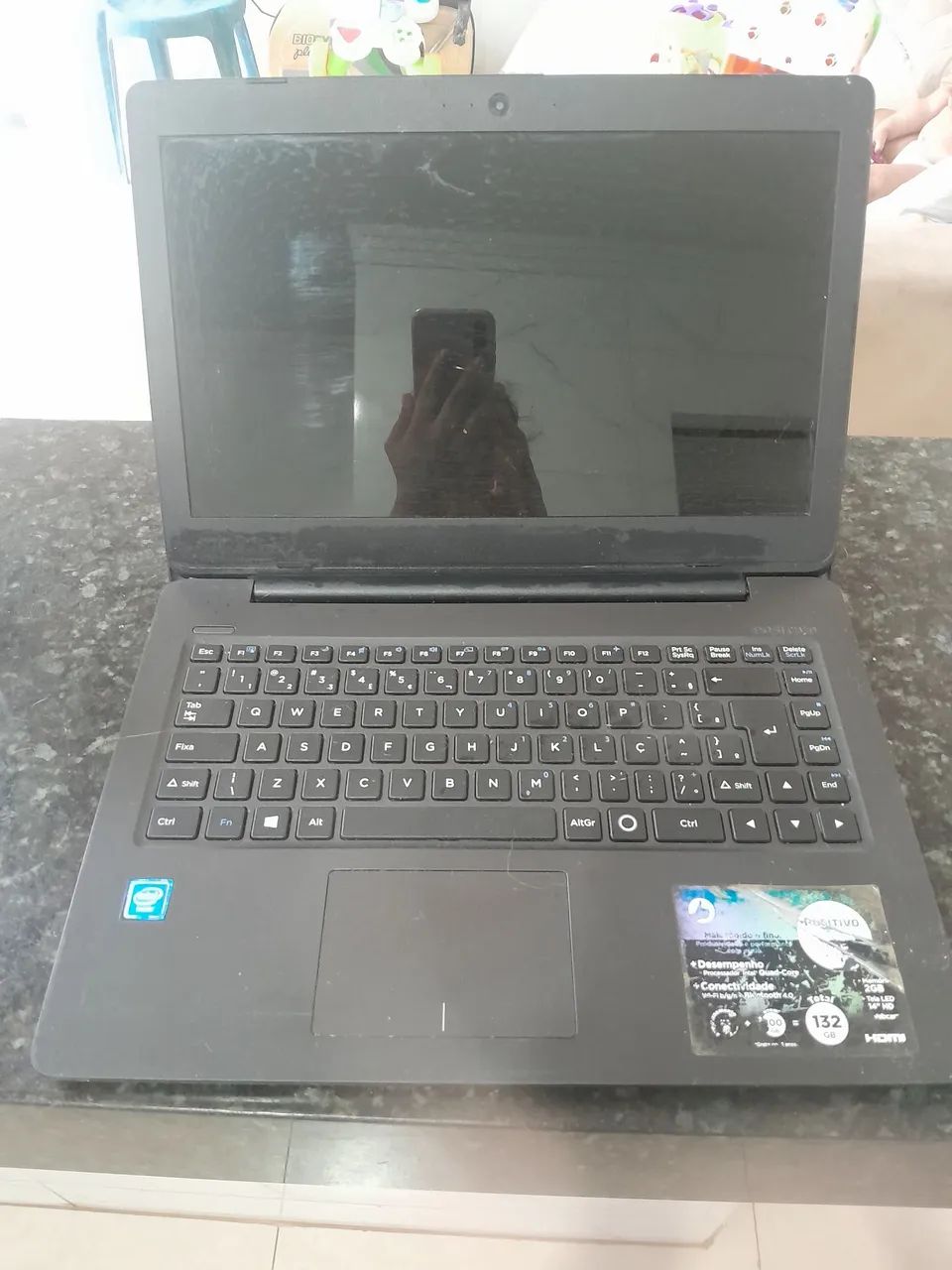 Vendo notebook positivo 132gb