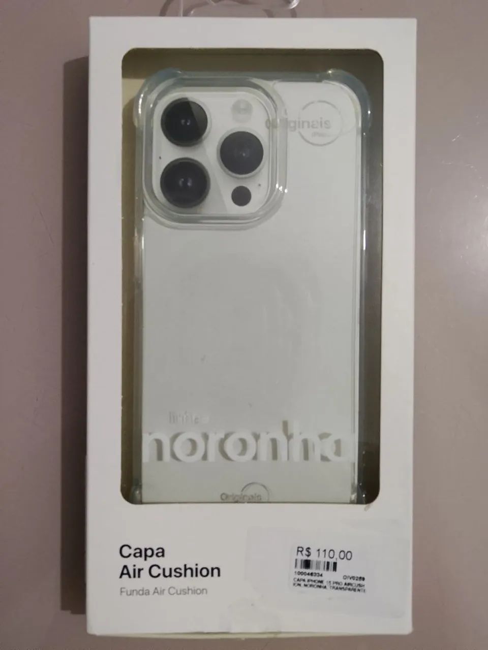 CAPA DA APPLE IPHONE 15 PRO ORIGINAL NA CAIXA!