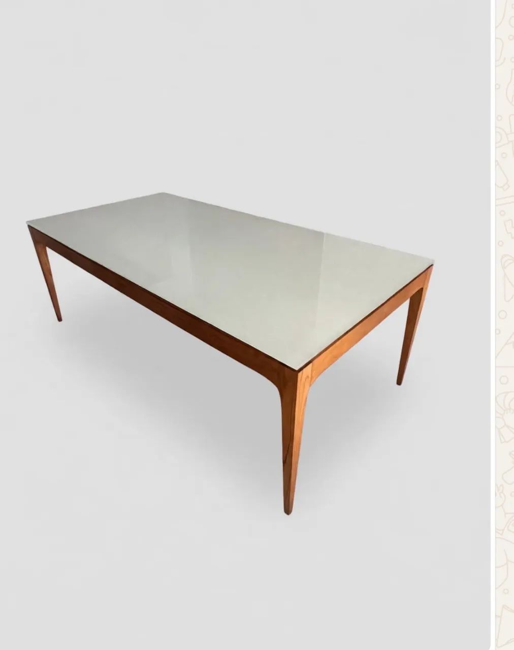 Mesa jantar de 8 lugares  semi nova da líder móveis  - Foto 2