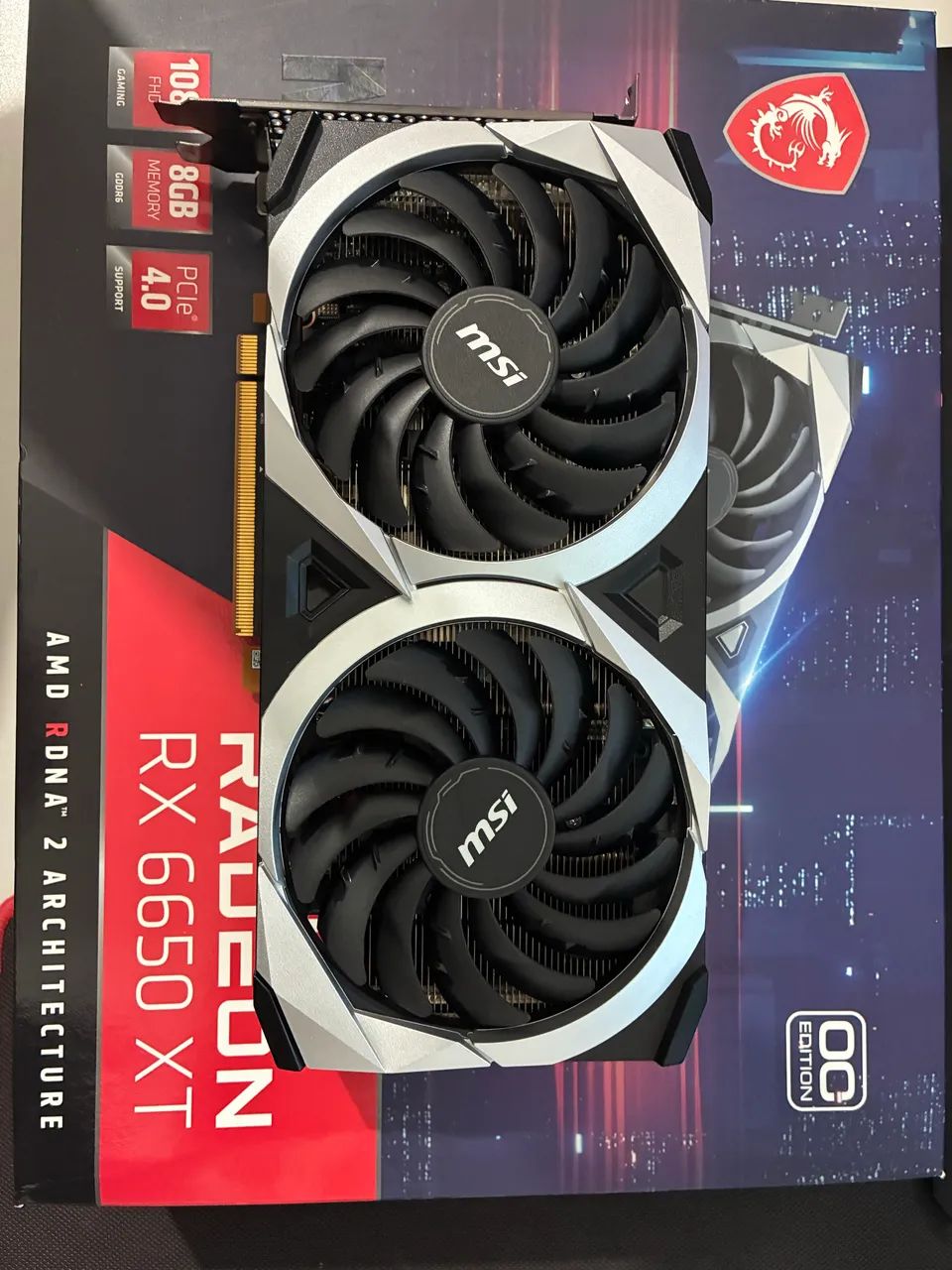 Rx 6650 xt 8gb 