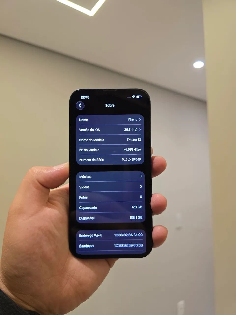 iPhone 13 128GB - 100% Original e Nunca Aberto - Foto 3