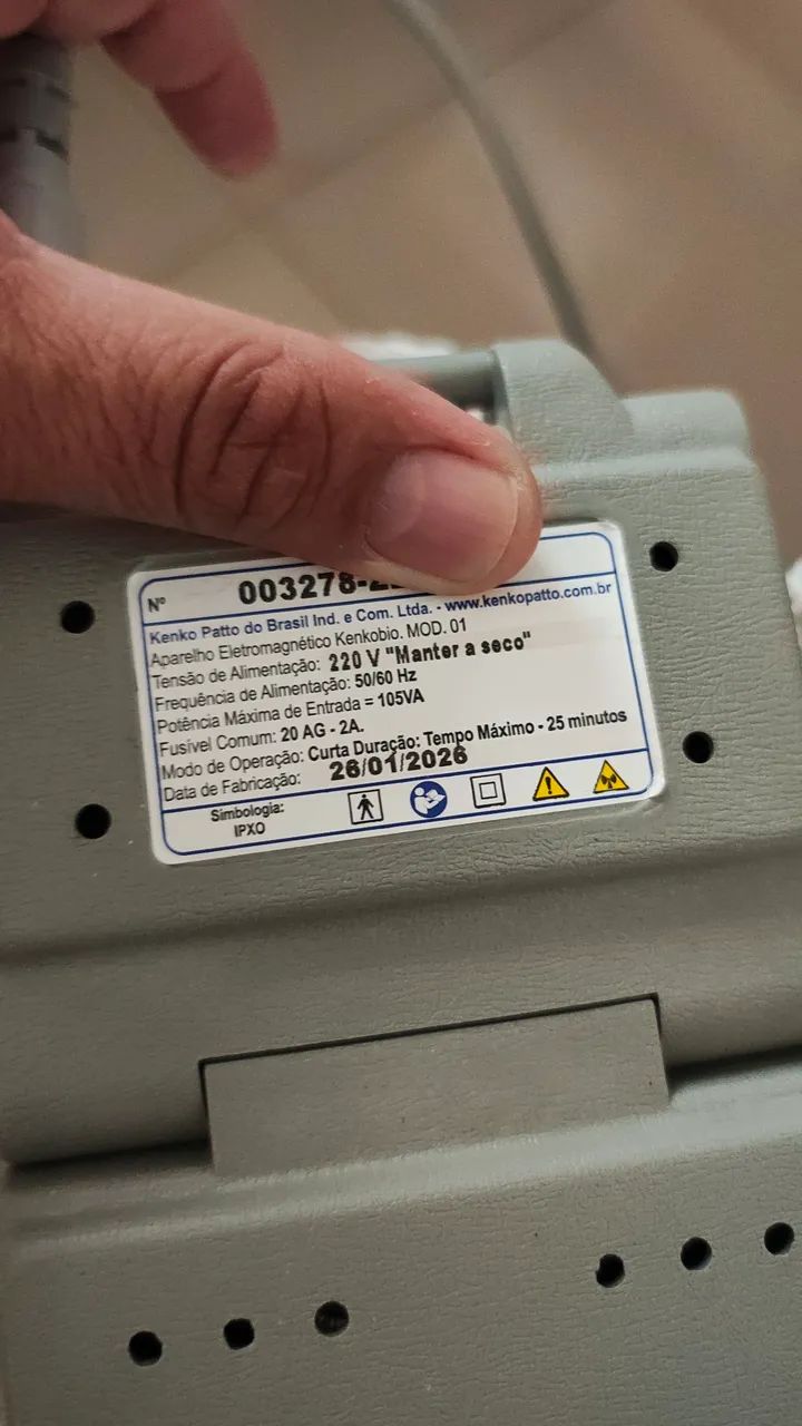 Aparelho Terapêutico Eletromagnético Kenkobio Photon Ion - Foto 2