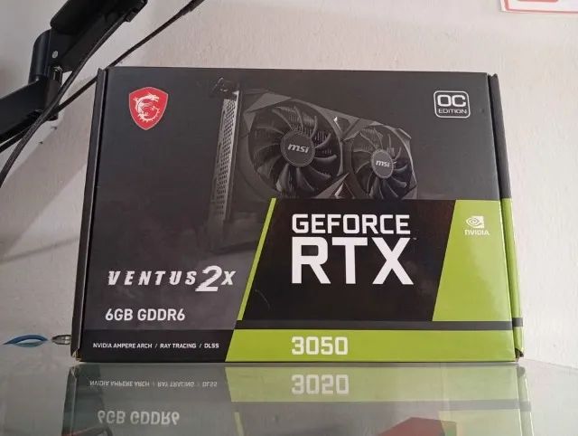 RTX 3050 semi nova. *Analiso trocas em placa inferior com volta... - Foto 4