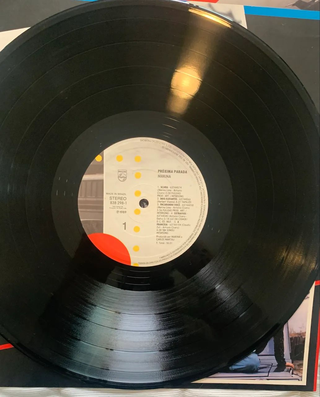LP Marina Lima - Próxima Parada - 1989 - Philips - Vinil Original - Foto 5