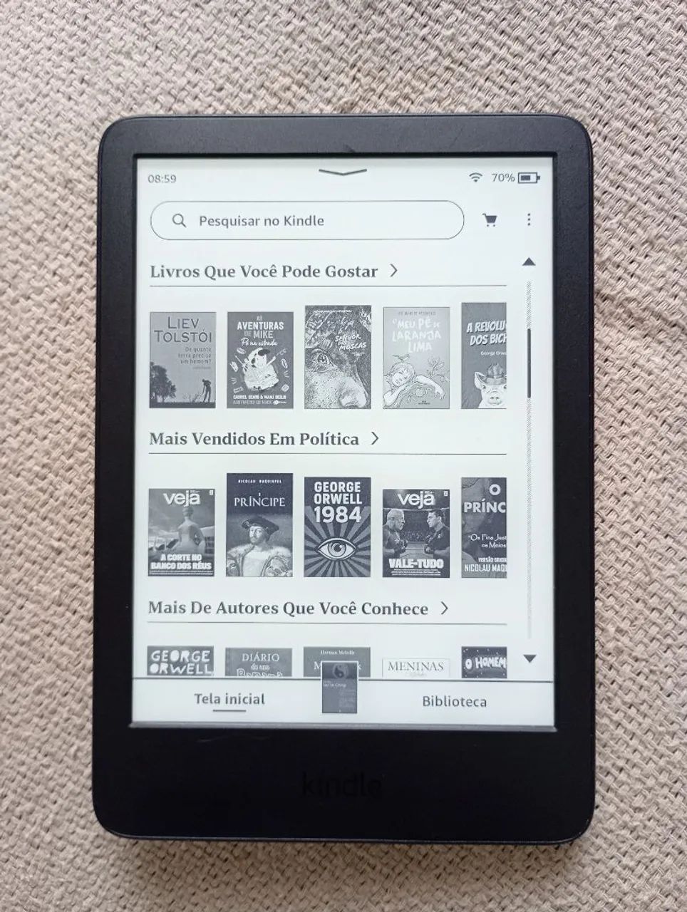 Kindle 11a Geração + capa