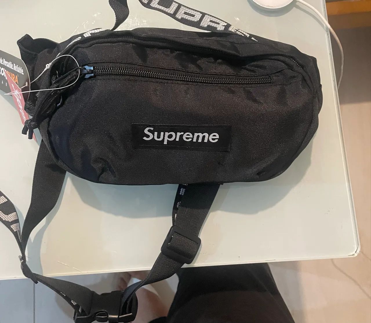Supreme ボディバッグ ブラック CORDURA Supreme（シュプリーム） 未使用品 SUPREME 19SS Waist Bag Black