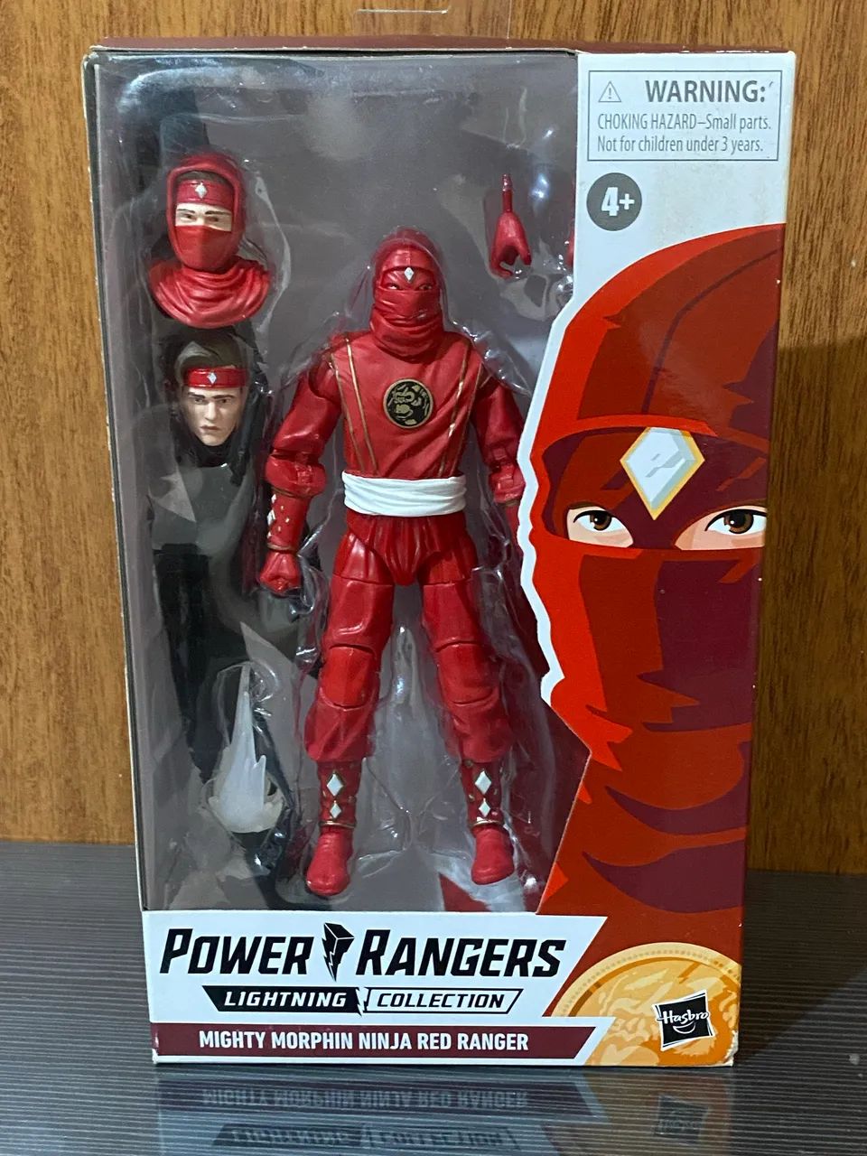 Power Rangers ( Ninja Vermelho ) - Lightning collection 