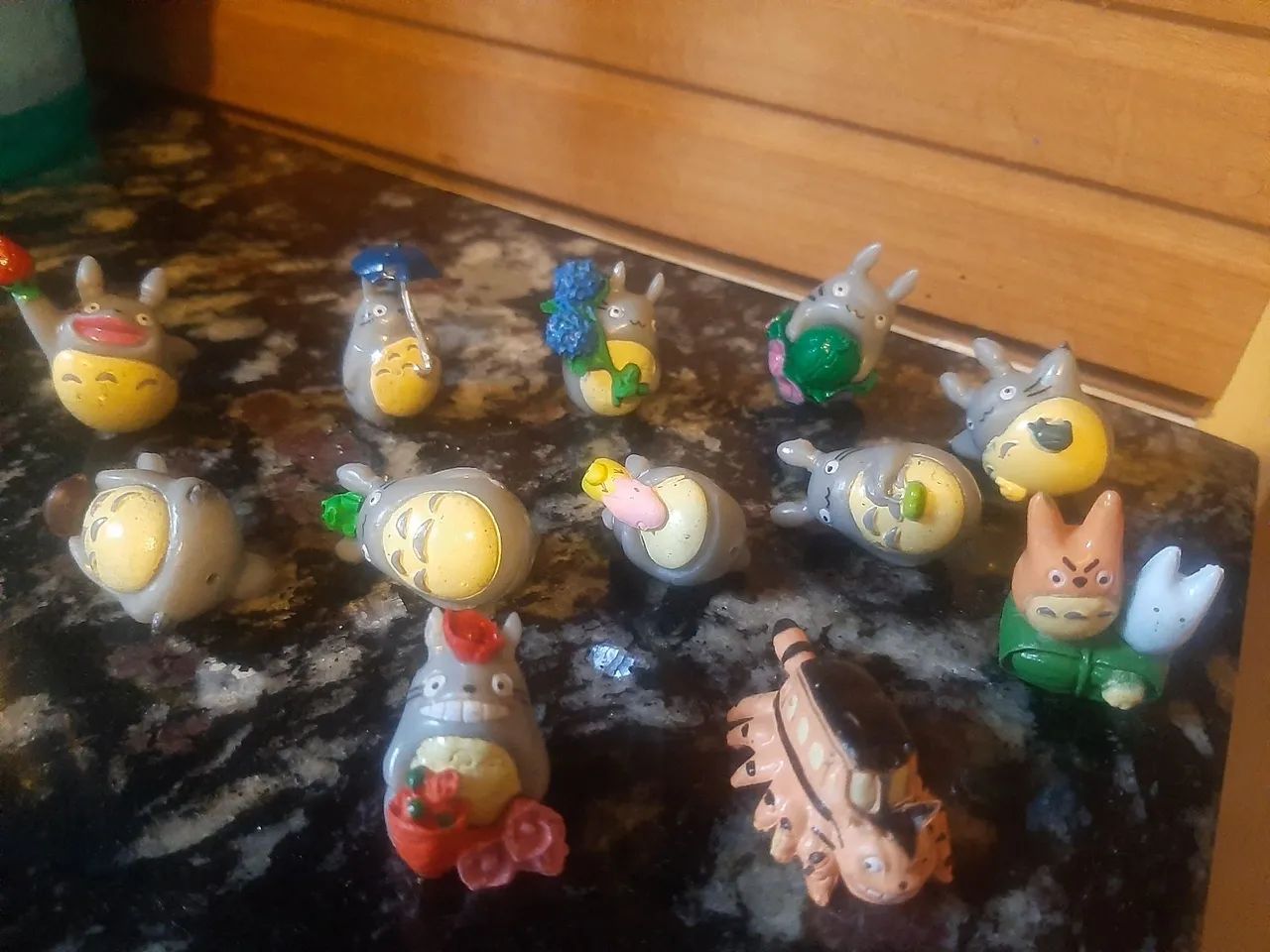 Coleção 12 miniatura totoro - Foto 2