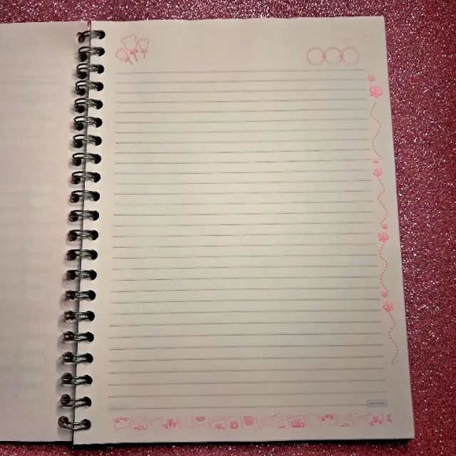 Caderno universitário Hello Kitty 96 fls - Foto 4
