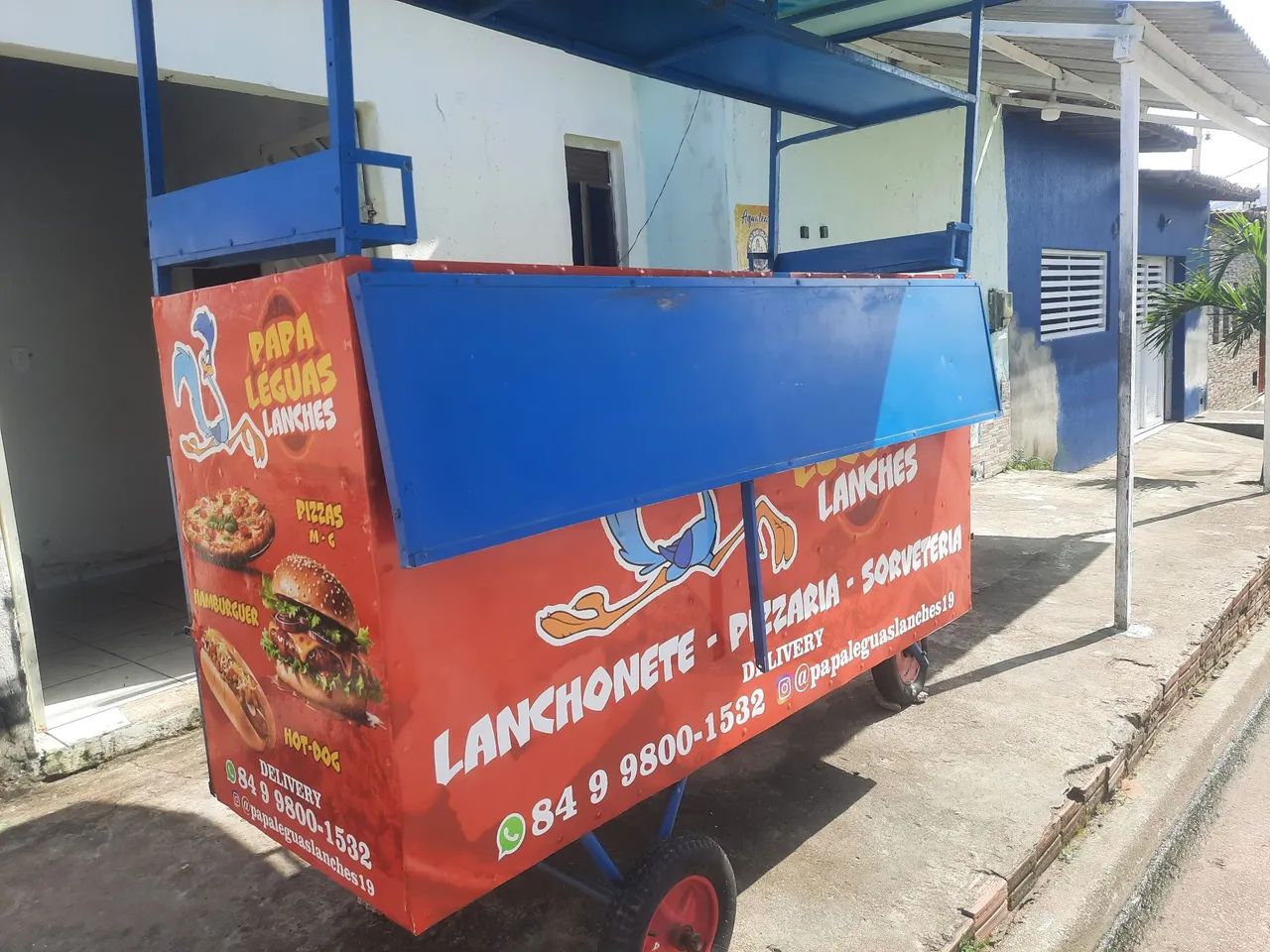 Carinho de lanche tipo trailer. - Foto 3