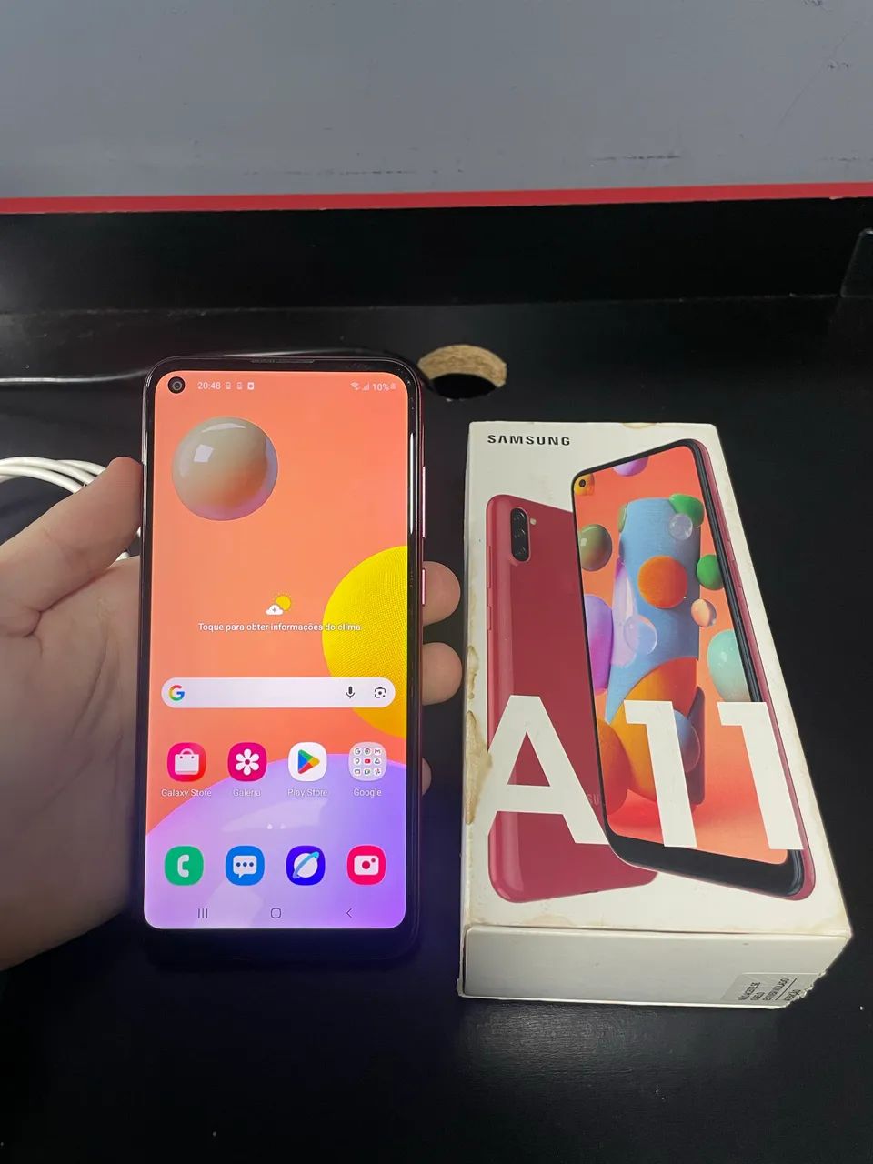 Samsung Galaxy A11 64GB - Completo, Conservado e Funcionando Perfeitamente - Foto 2