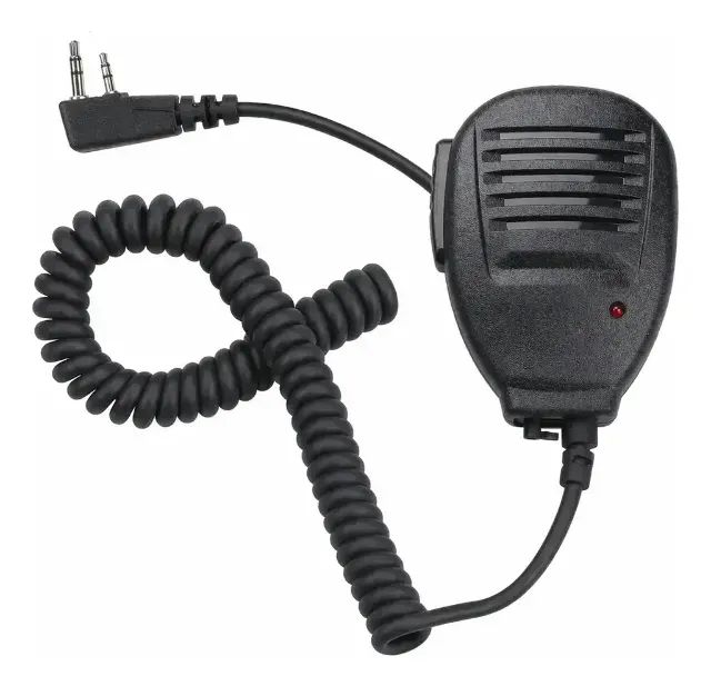 Microfone Ptt Para Rádio Comunicador Baofeng