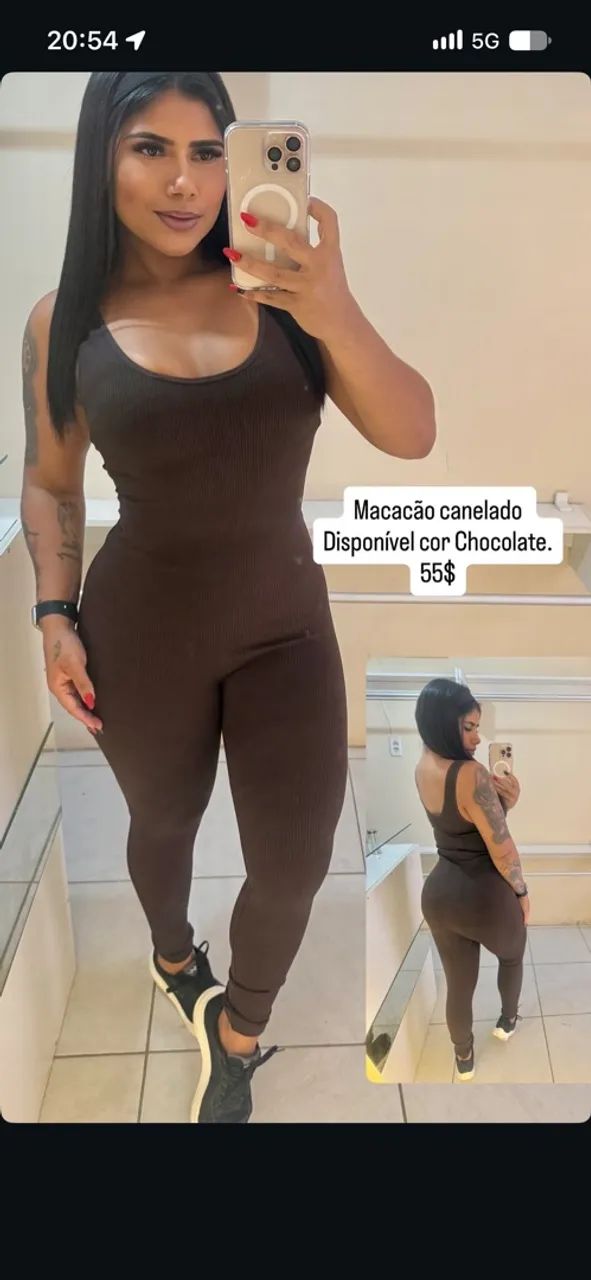 Macacão academia 
