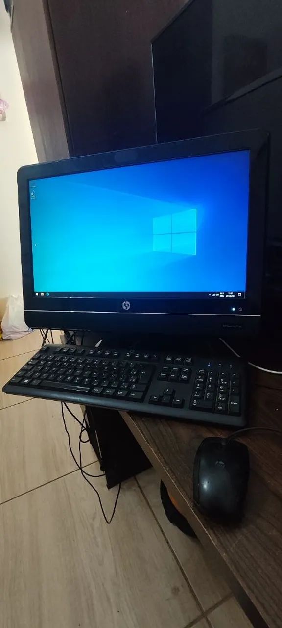 Computador completo HP com acessórios, completo pronto para usar  - Foto 5