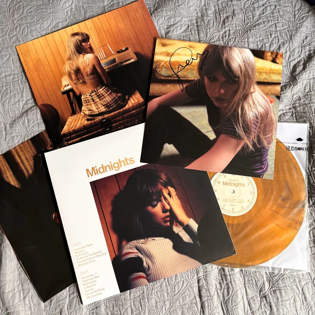 Midnights Vinil Mahogany (Autografado)