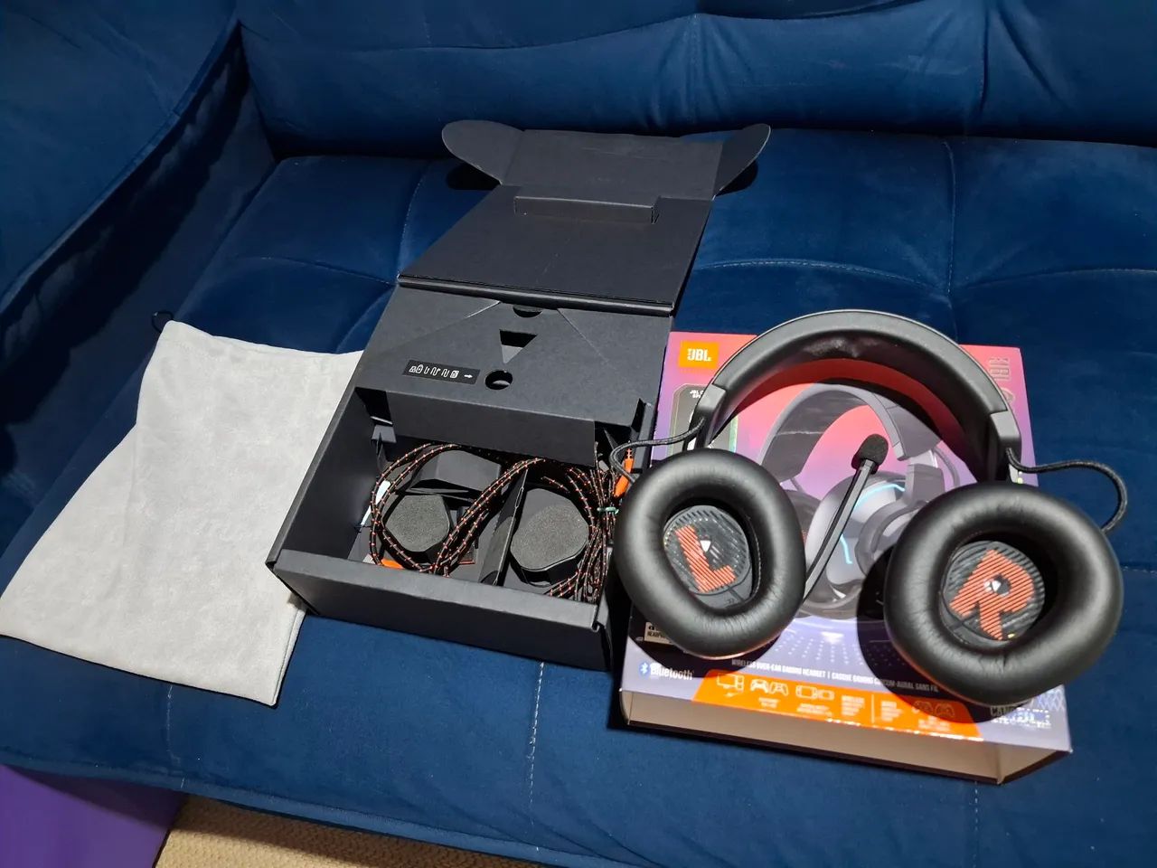 Headset jbl quantum 910 semi novo - Foto 5