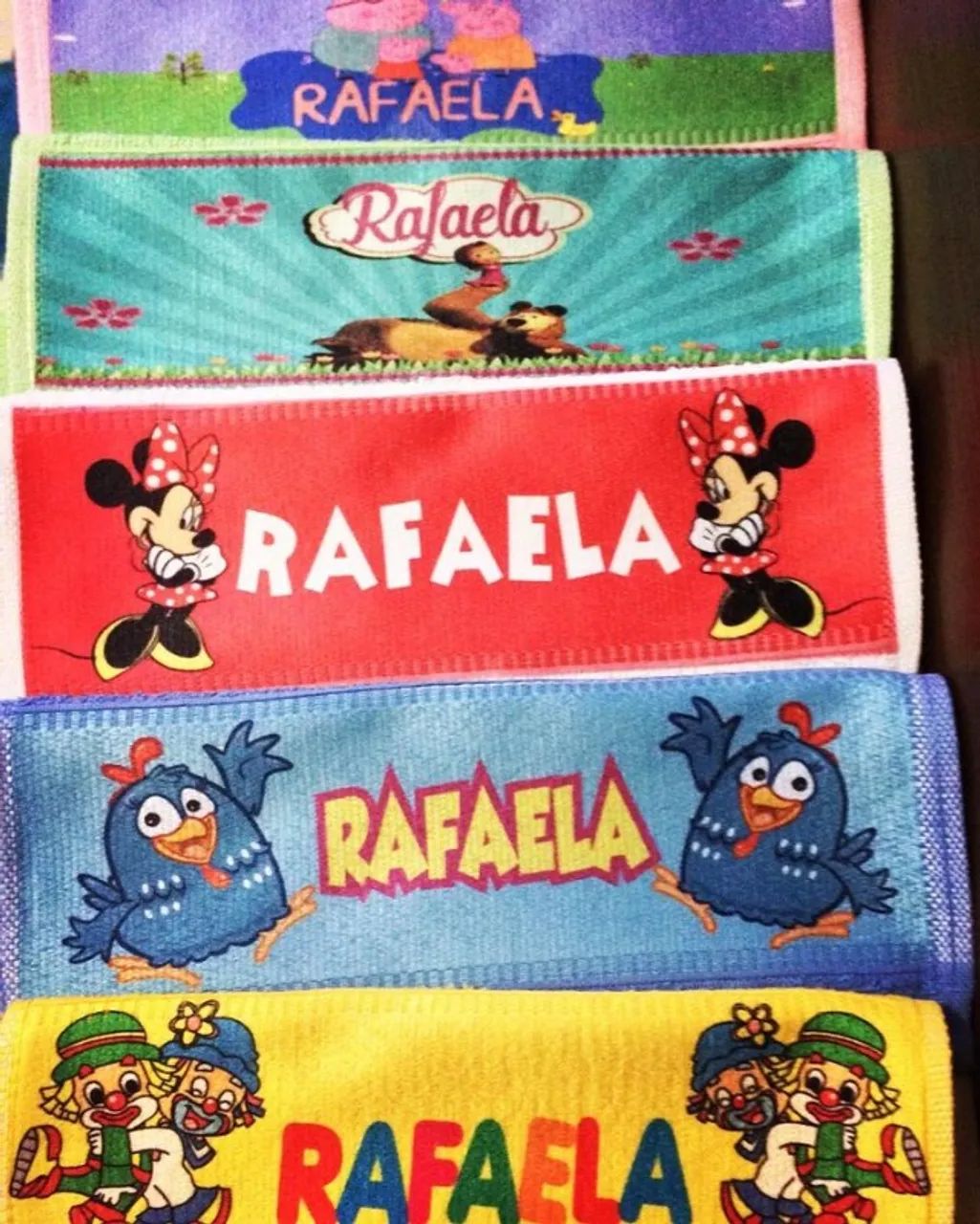 Toalha Lavabo para mãos e pés Personalizada  - Foto 5