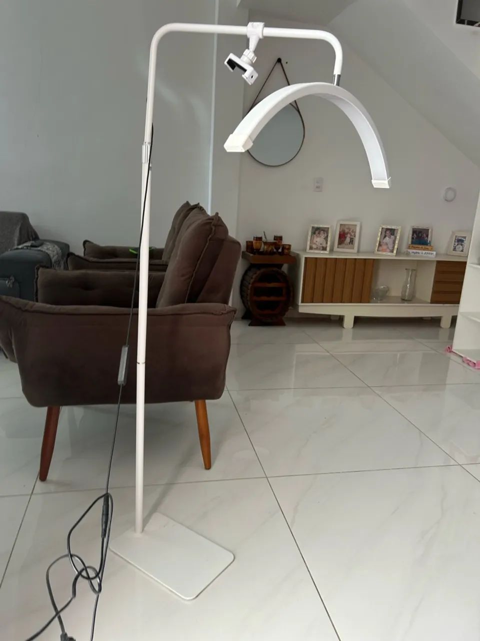 Iluminaria meia lua 
