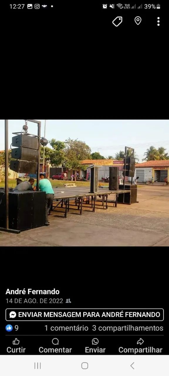Aluga-se  som luz palco tenda - Foto 4