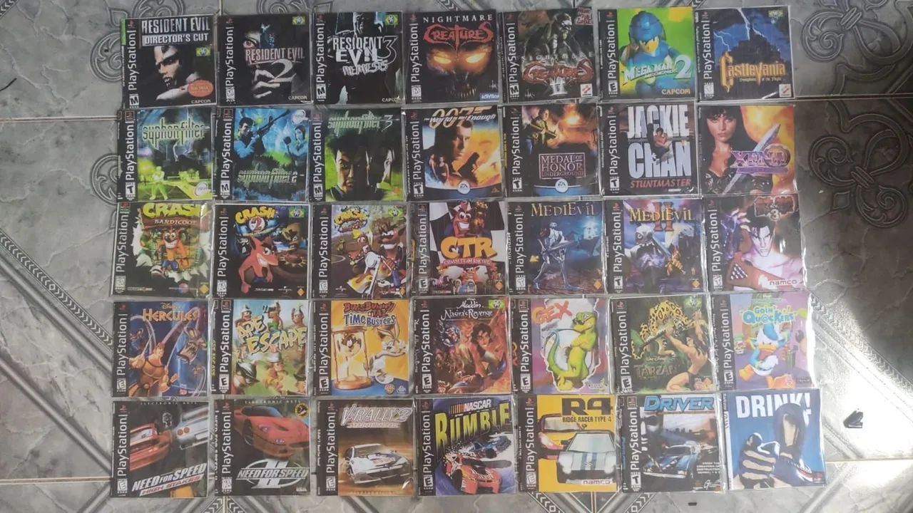 Jogos PS1 