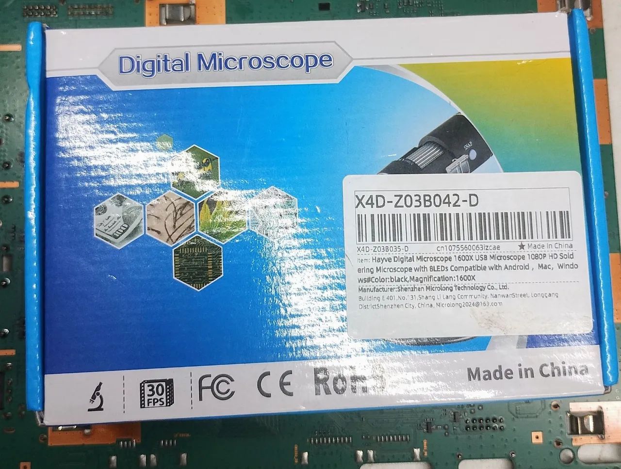 CÂMERA MICROSCÓPIO USB - Foto 3