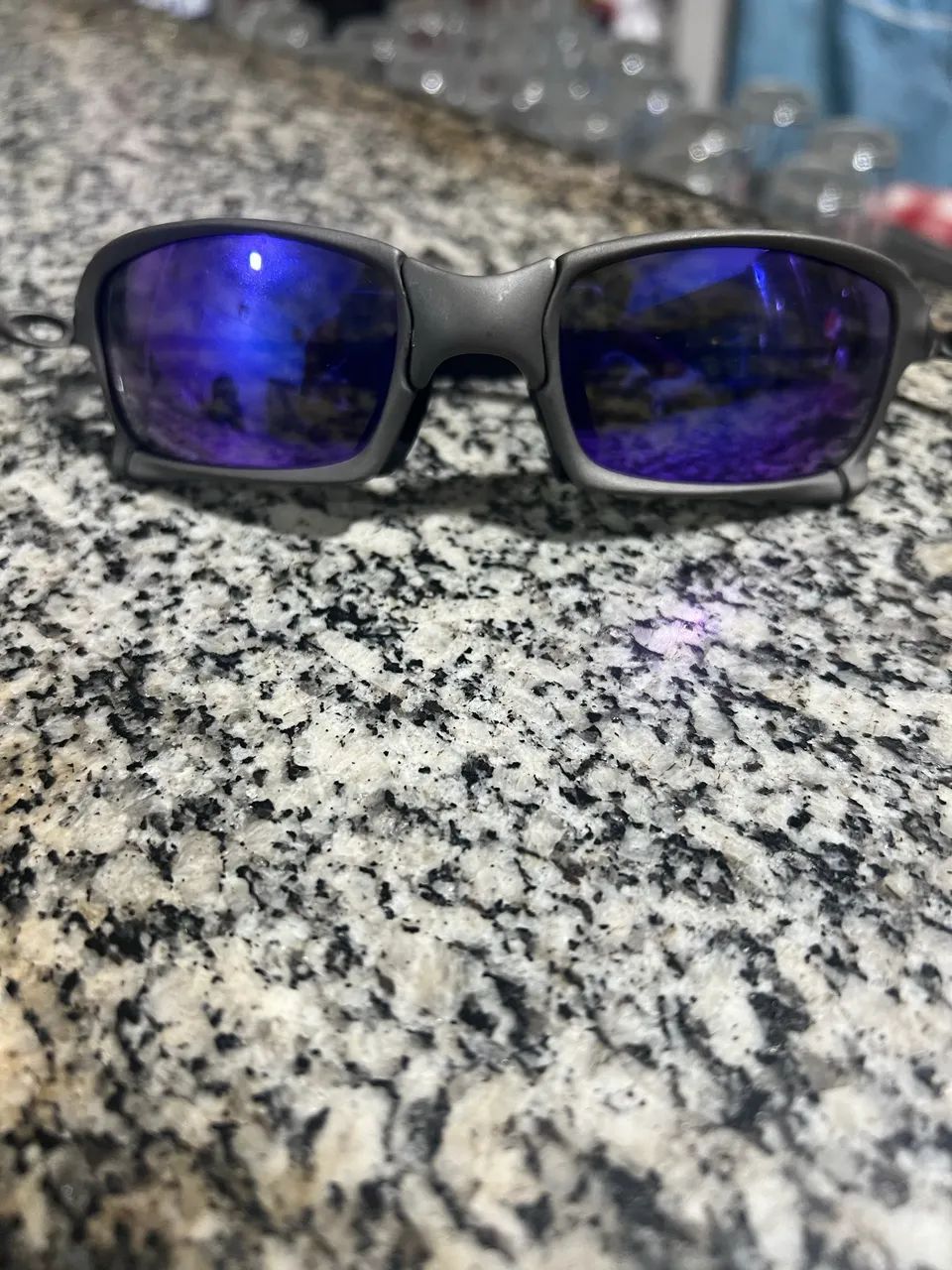 Óculos oakley squared violet - Foto 3