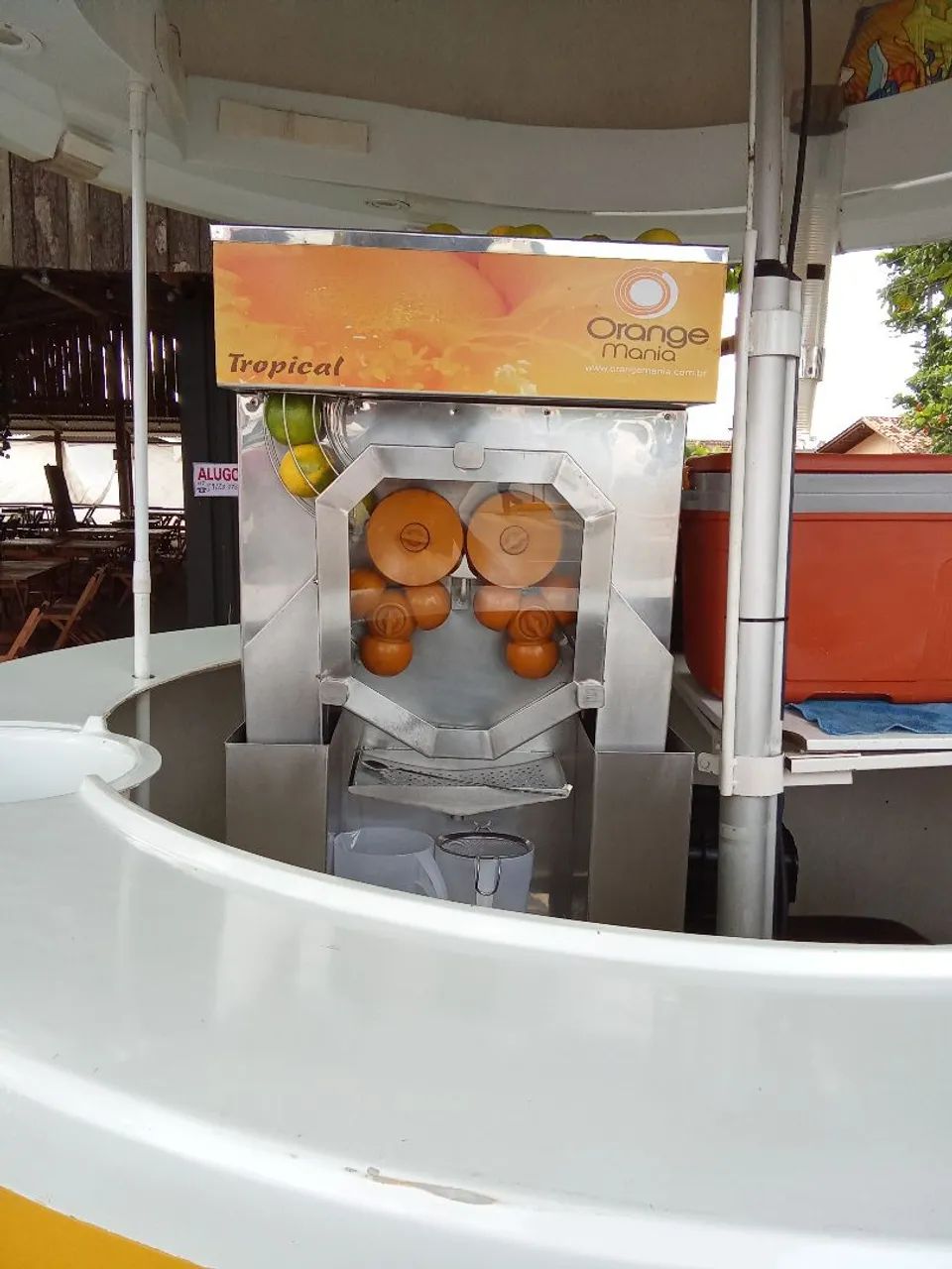 Quiosque e máquina de suco de laranja profissional  - Foto 4