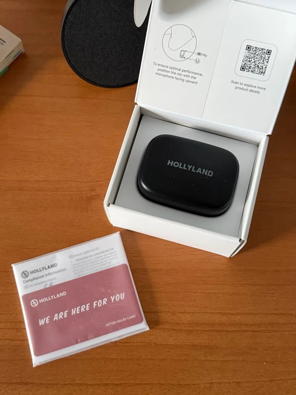 Microfone lapela Hollyland Lark A1 COMBO - USB-C e Lightning (iPhone e Android) - Foto 2
