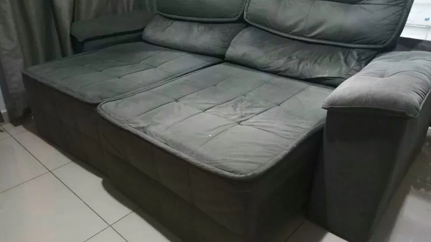Sofá Luxo Retrátil e Reclinável 2,30 m