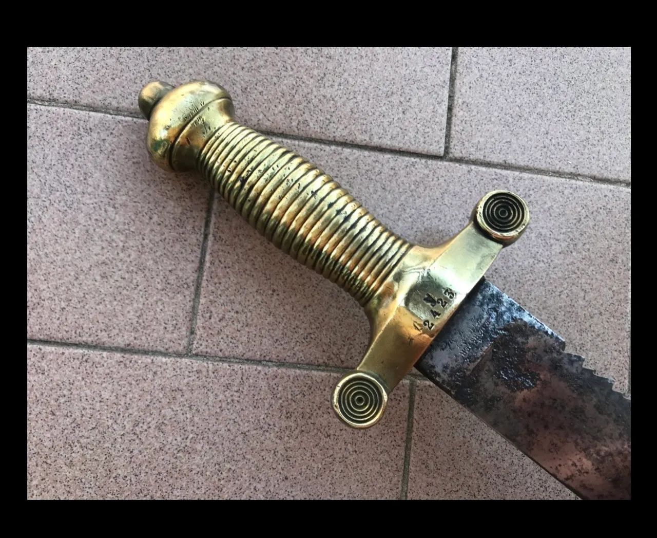 Espada Suíça - Faschinenmesser- M1842 - Foto 3