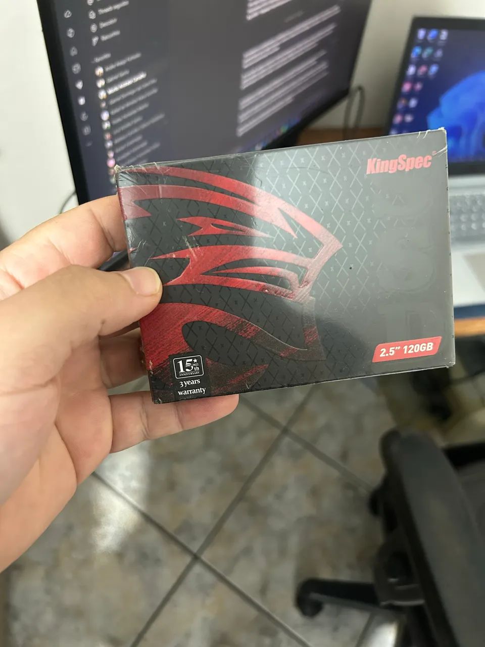 SSD KingSpec Sata 120GB