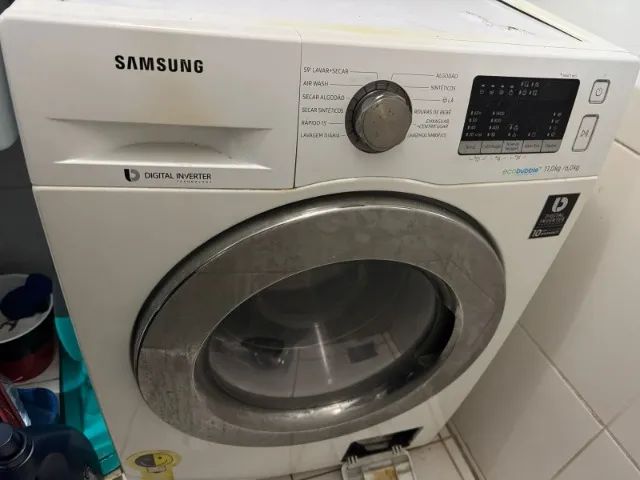 Lava e Seca Samsung EcoBubble 11kg - Funcionando PERFEITAMENTE - Foto 5