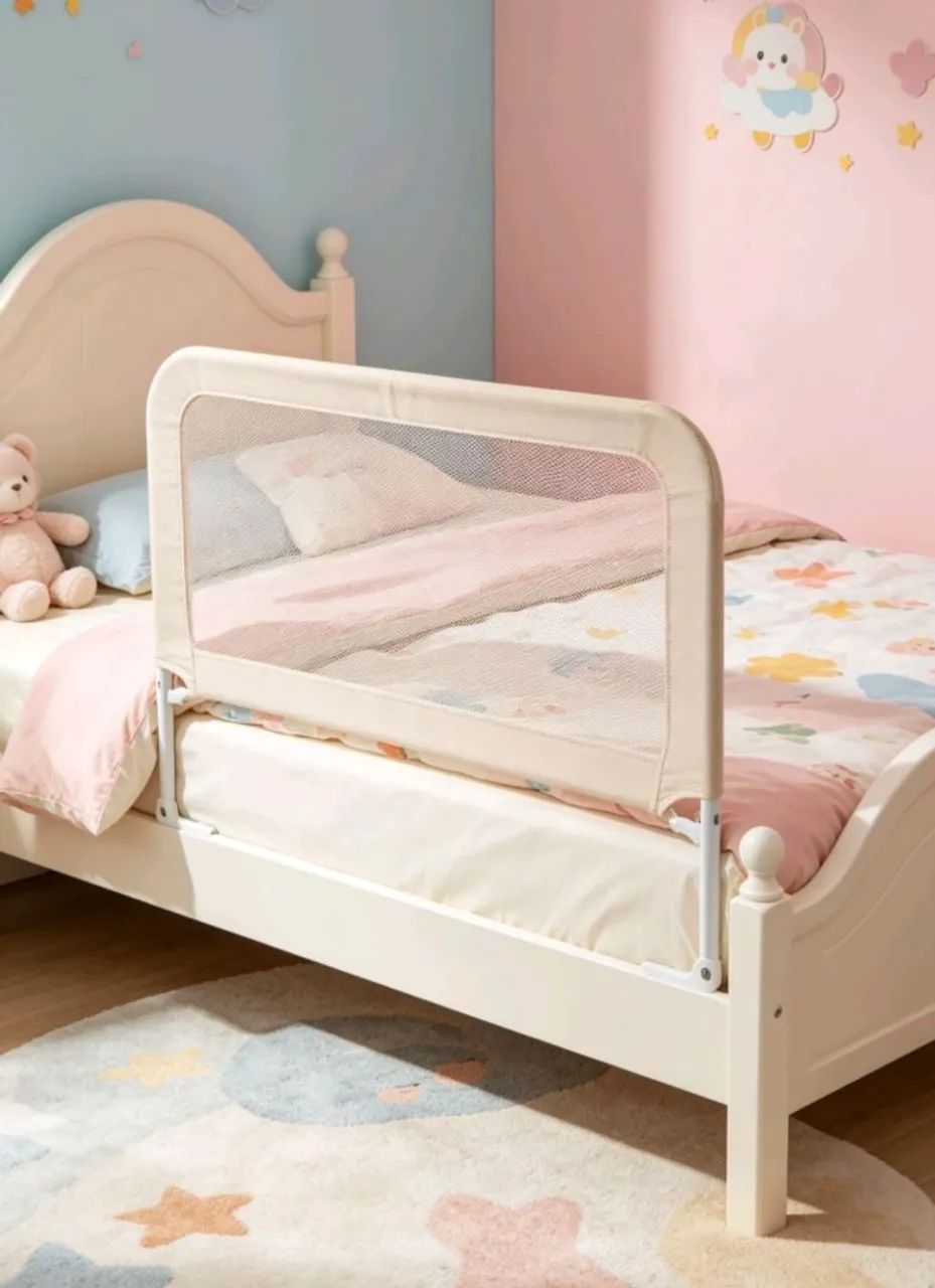 - Protetor de Cama Infantil - Leve, Fácil de Usar e Durável